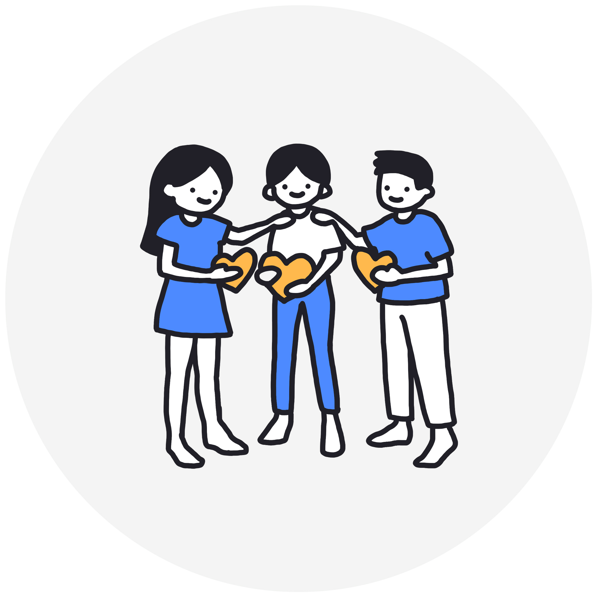 思いやりのイラスト